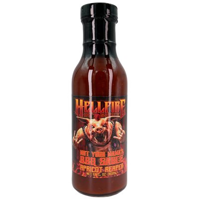 Apricot Reaper bbq Sauce- Not your mama | Hellfire