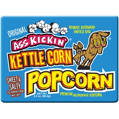 Popcorn Kettle Corn | Ass Kickin'