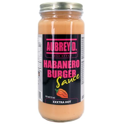 Habanero Burger Sauce - Aubrey D 355ml